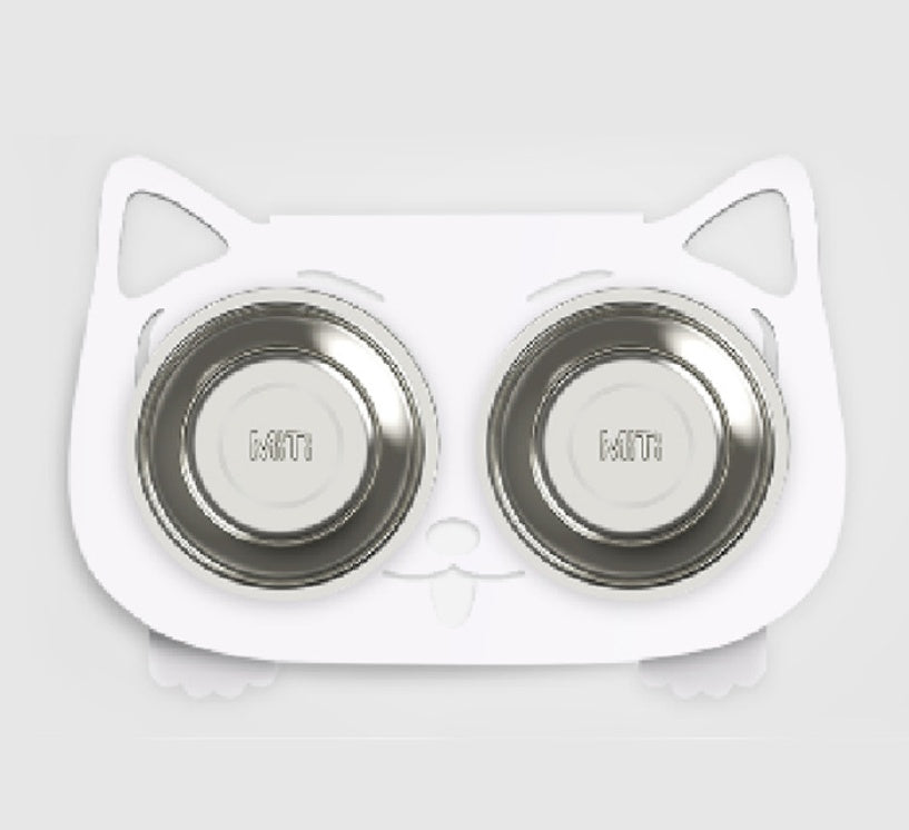 Anti-falling Cat Dog Feeding Water Bowl