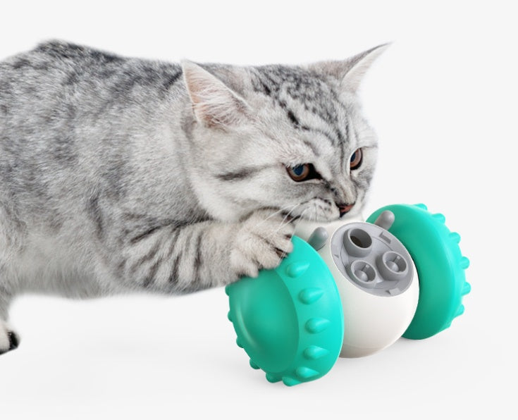 Smart Interactive Balance Car - Multifunctional Slow Feeder Toy for Cats & Dogs