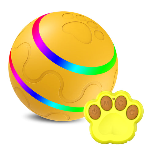 Intelligent Self-Rotating Cat Ball Toy - USB Rechargeable Interactive Fun