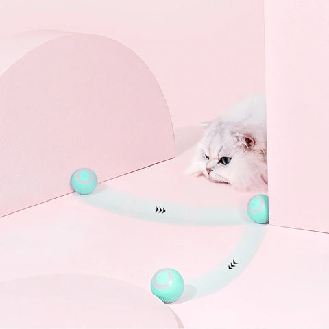 Remote Control Interactive Cat Car Toy - USB Rechargeable Smart Chasing Toy