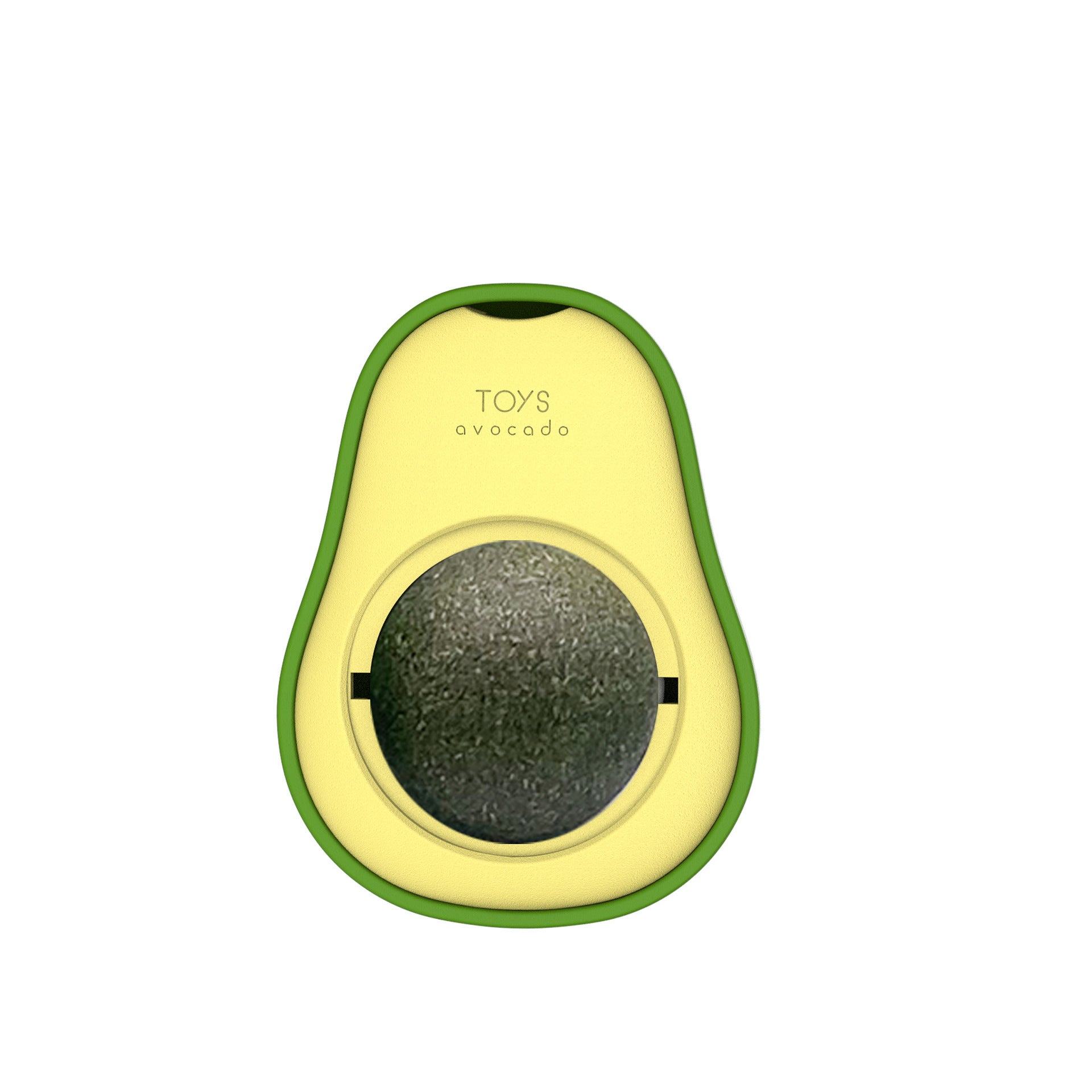 Avocado Catnip Toy - 360° Rotating Multifunctional Self-Healing Pet Play