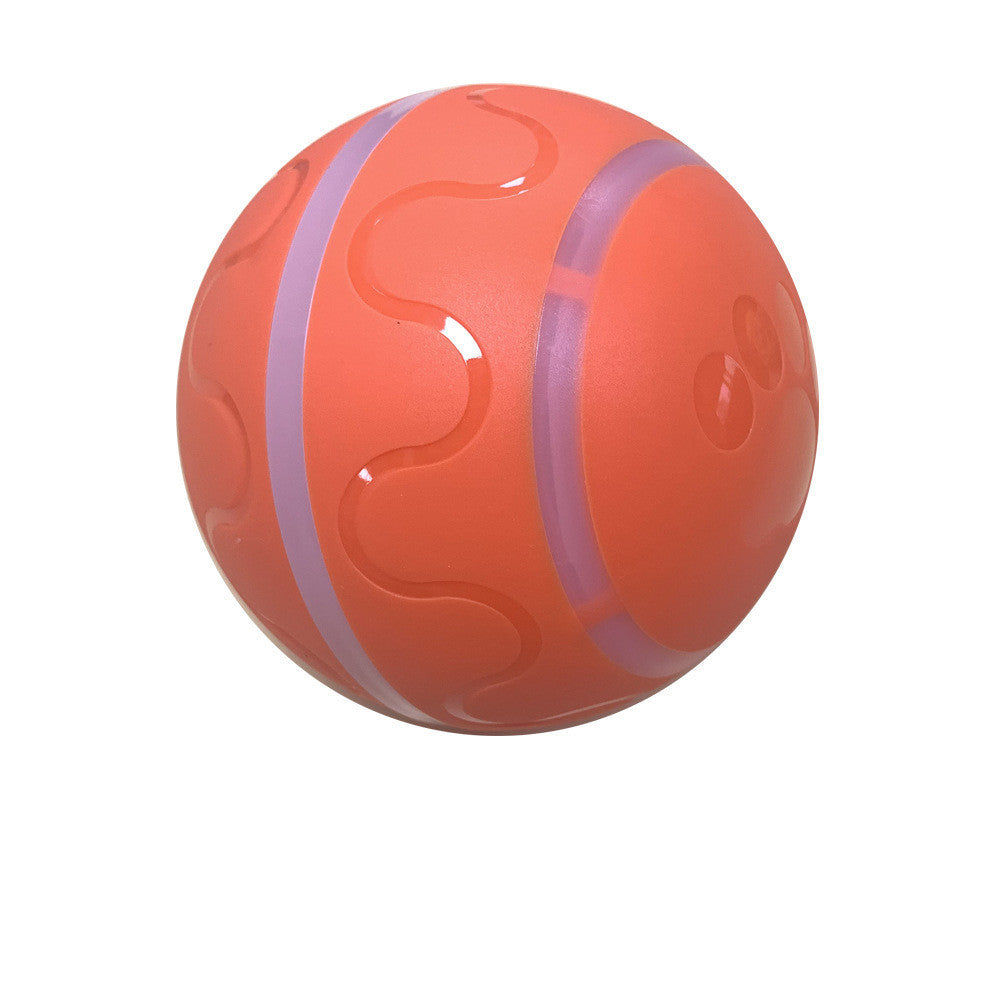 Intelligent Self-Rotating Cat Ball Toy - USB Rechargeable Interactive Fun