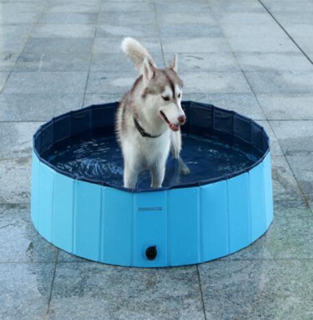 Foldable Pet Pool - Large Dog Swimming Bath Supplies