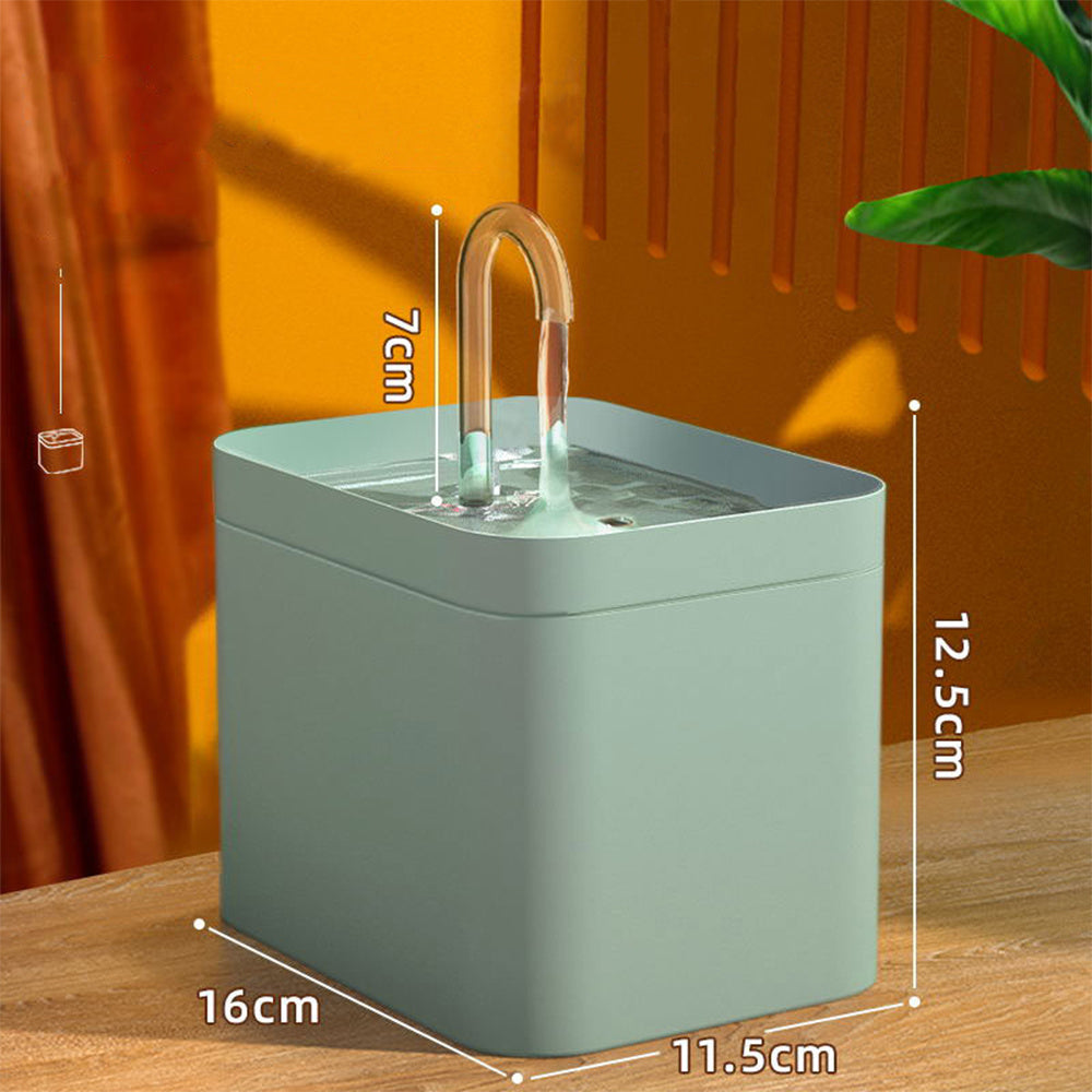 Automatic Cat Water Fountain - 1.5L USB Electric Quiet Pet Water Dispenser with Filter