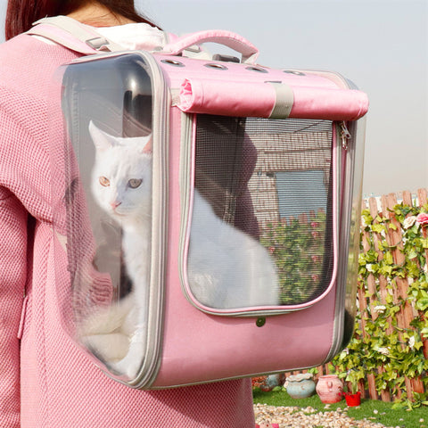 Pet Cat and Small Dogs Carrier Backpack Breathable  Travel Outdoor