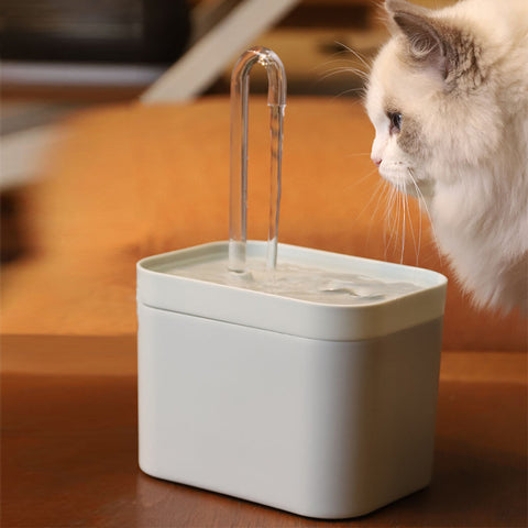 Automatic Cat Water Fountain - 1.5L USB Electric Quiet Pet Water Dispenser with Filter